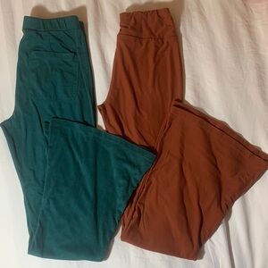 SO Teal and Rust Leggings Set